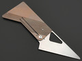 Daggerr нож Cardknife Bronze сталь 8Cr13MoV, рукоять Carbon fiber, titanium