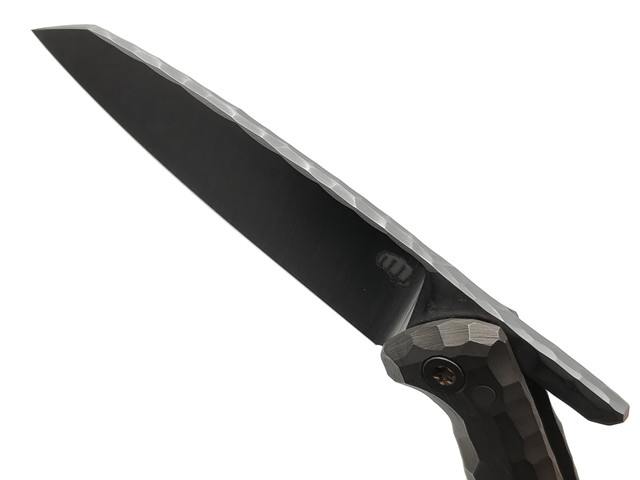 Андрей Кулаков малый фрикционный нож KUL100 сталь Х12МФ, Рукоять нержавеющая сталь