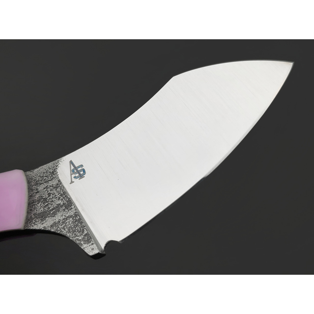 BRK нож Зефирка сталь VG-10 satin, Рукоять композит purple glow, G10