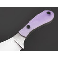 BRK нож Зефирка сталь Elmax, Рукоять композит purple glow, G10