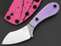 BRK нож Зефирка сталь VG-10 satin, Рукоять композит purple glow, G10