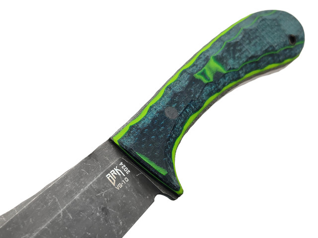 BRK нож Arcus сталь VG-10, рукоять Micarta green
