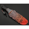 Волчий Век нож Big Orс Knife Custom сталь PGK WA художественное травление, Рукоять G10, медь Волчий Век нож Big Orс Knife Custom сталь PGK WA художественное травление, Рукоять G10, медь