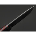 Волчий Век нож Wolfkniven Custom сталь 95Х18 WA травление Хаотик, Рукоять G10, пины карбон