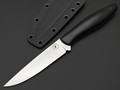 Apus Knives нож Paring Max сталь K110 satin, рукоять G10 black, пины карбон