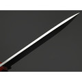 Zh Knives нож ЛР сталь N690 satin, рукоять G10 black & red, пины карбон