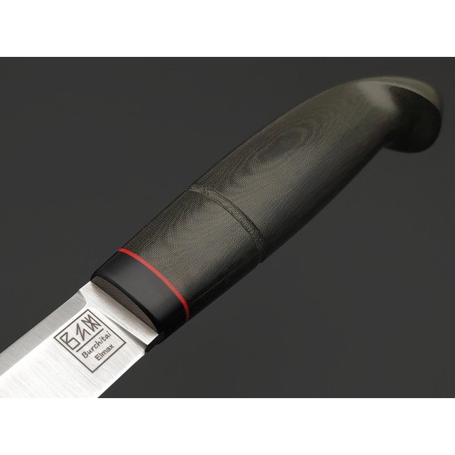 Zh Knives нож Septima 1 всадная, сталь Elmax satin, рукоять Micarta black, G10