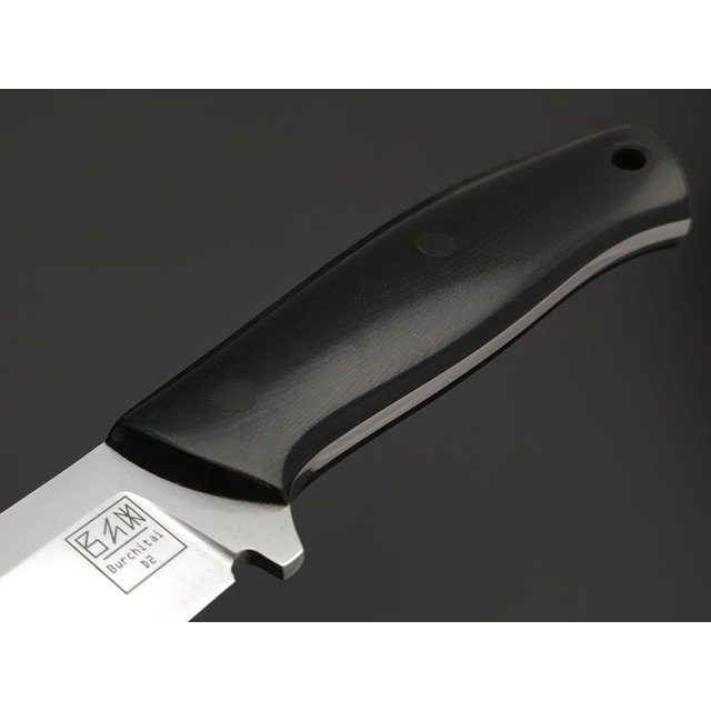 Zh Knives нож Ctrl+Z mod. сталь D2 satin, рукоять Micarta black, пины карбон