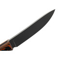 Град Горький нож Охотник сталь D2 стоунвош, рукоять G10 orange&black Град Горький нож Охотник сталь D2 стоунвош, рукоять G10 orange&black