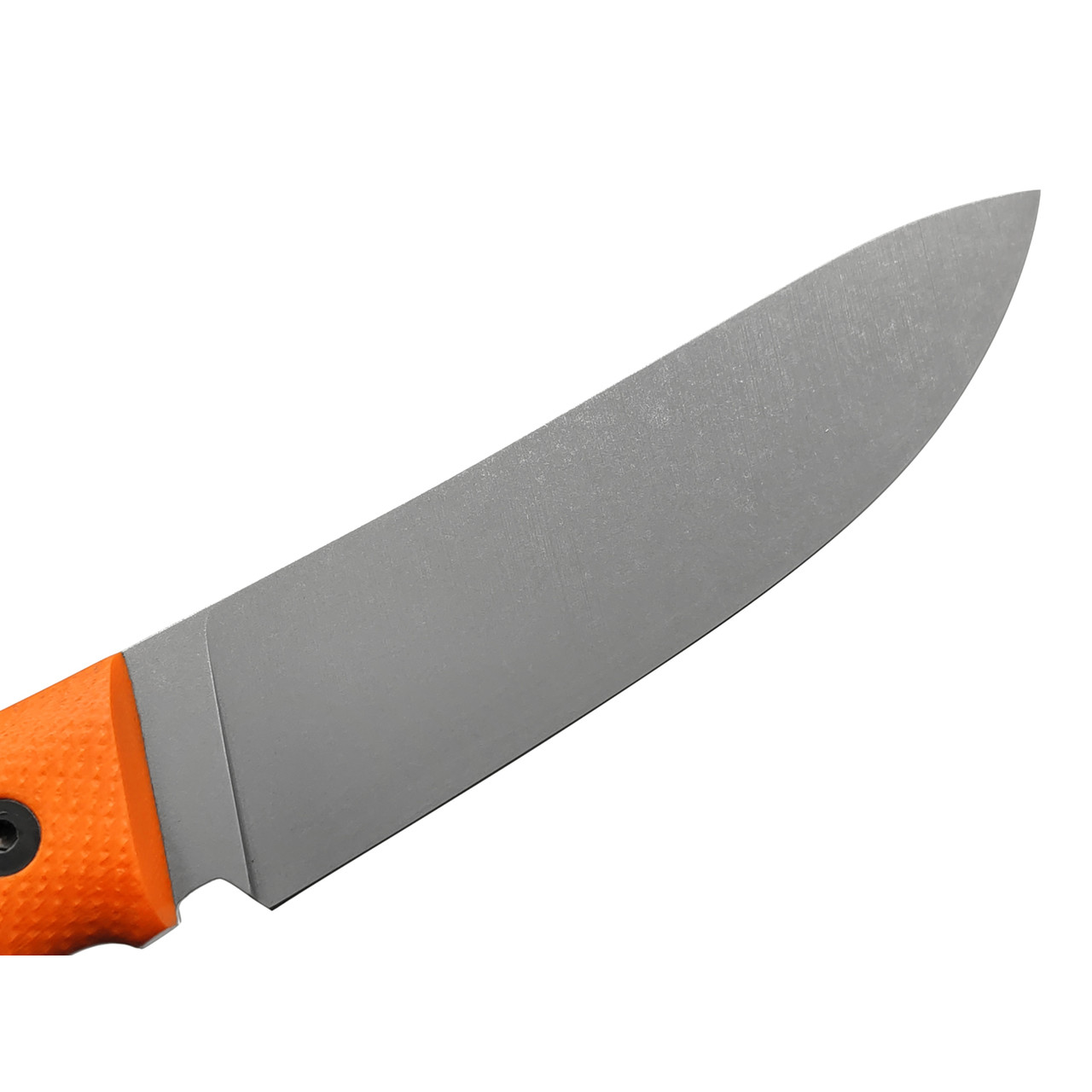 Град Горький нож Охотник сталь D2 стоунвош, рукоять G10 orange