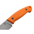 Град Горький нож Охотник сталь D2 стоунвош, рукоять G10 orange