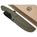 Град Горький нож Охотник сталь D2 стоунвош, рукоять G10 olive&black