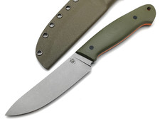 Град Горький нож Охотник сталь D2 stonewash, рукоять G10 olive&black