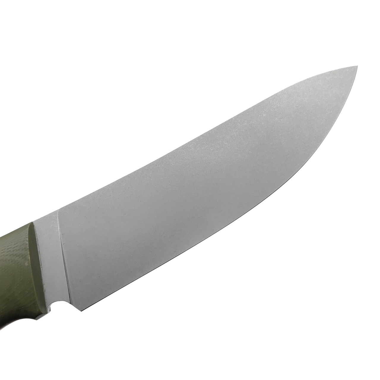 Град Горький нож Охотник сталь D2 стоунвош, рукоять G10 olive&black