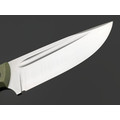Град Горький нож Райбек №1 сталь D2 satin, рукоять G10 olive&black