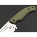 Град Горький нож Райбек №1 сталь D2 satin, рукоять G10 olive&black