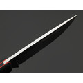 Град Горький нож Райбек №1 сталь Elmax satin, рукоять G10 black&red