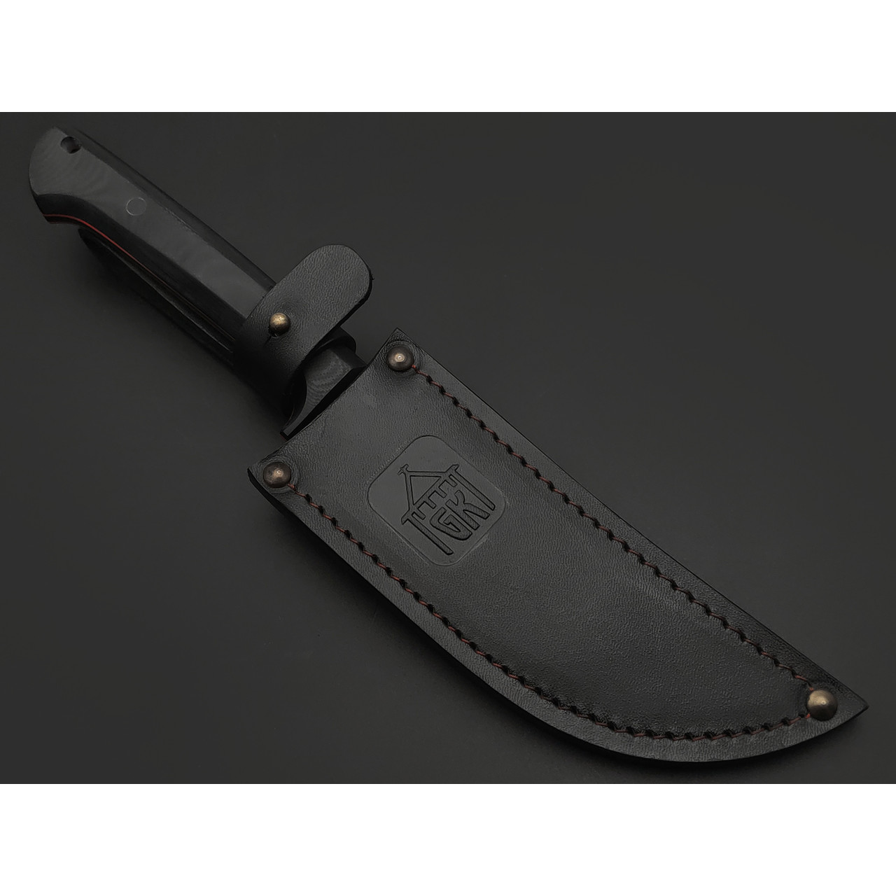 Град Горький нож Пчак малый, сталь VG-10 satin, рукоять G10 black & red