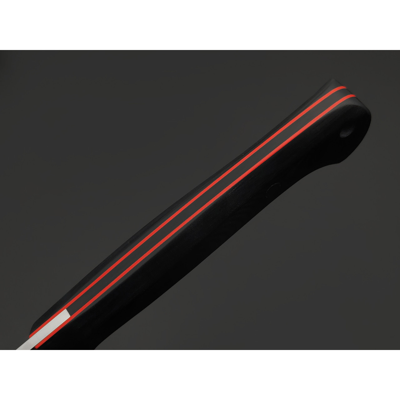 Град Горький нож Пчак малый, сталь VG-10 satin, рукоять G10 black & red