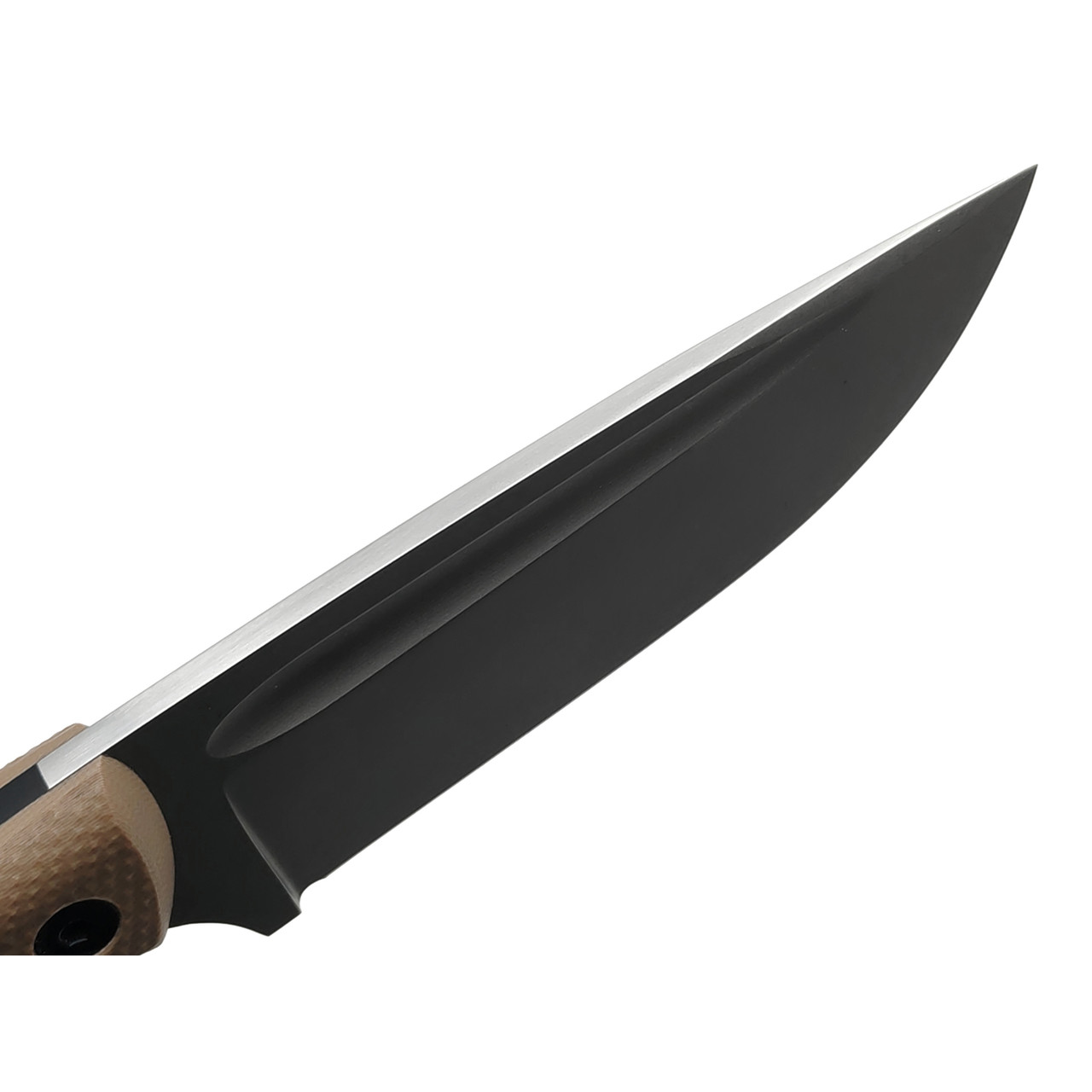 Град Горький нож Райбек №1 сталь VG-10 стоунвош, рукоять G10 tan&black