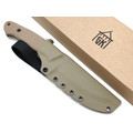 Град Горький нож Стрела сталь VG-10 стоунвош, рукоять G10 tan&black