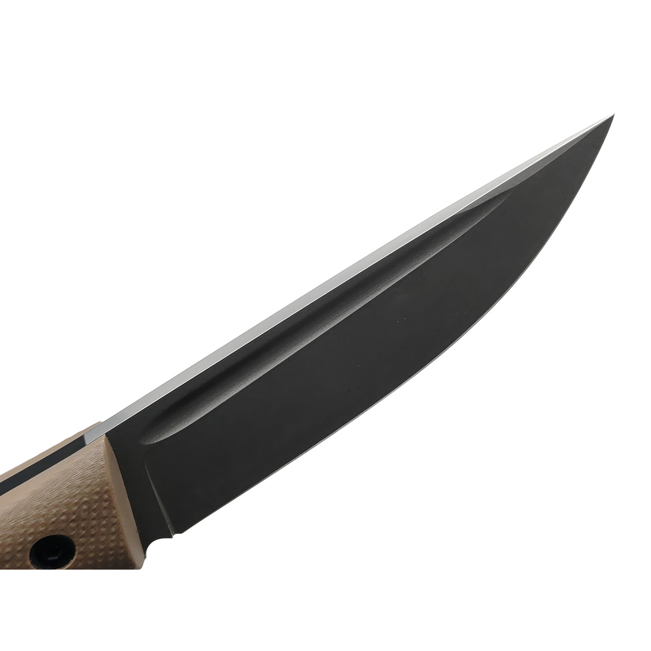 Град Горький нож Стрела сталь VG-10 стоунвош, рукоять G10 tan&black