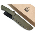 Град Горький нож Тигр сталь VG-10 стоунвош, рукоять G10 olive & black