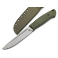 Град Горький нож Тигр сталь VG-10 стоунвош, рукоять G10 olive & black