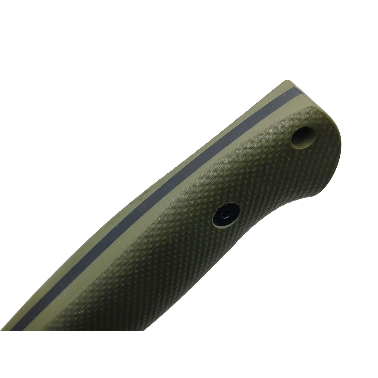 Град Горький нож Тигр сталь VG-10 стоунвош, рукоять G10 olive & black