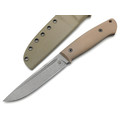 Град Горький нож Тигр сталь VG-10 стоунвош, рукоять G10 tan&black