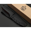 Град Горький нож Техно-Томми сталь VG-10 satin, спуски ромб, рукоять G10 black&red