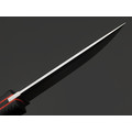 Град Горький нож Техно-Томми сталь VG-10 satin, спуски ромб, рукоять G10 black&red
