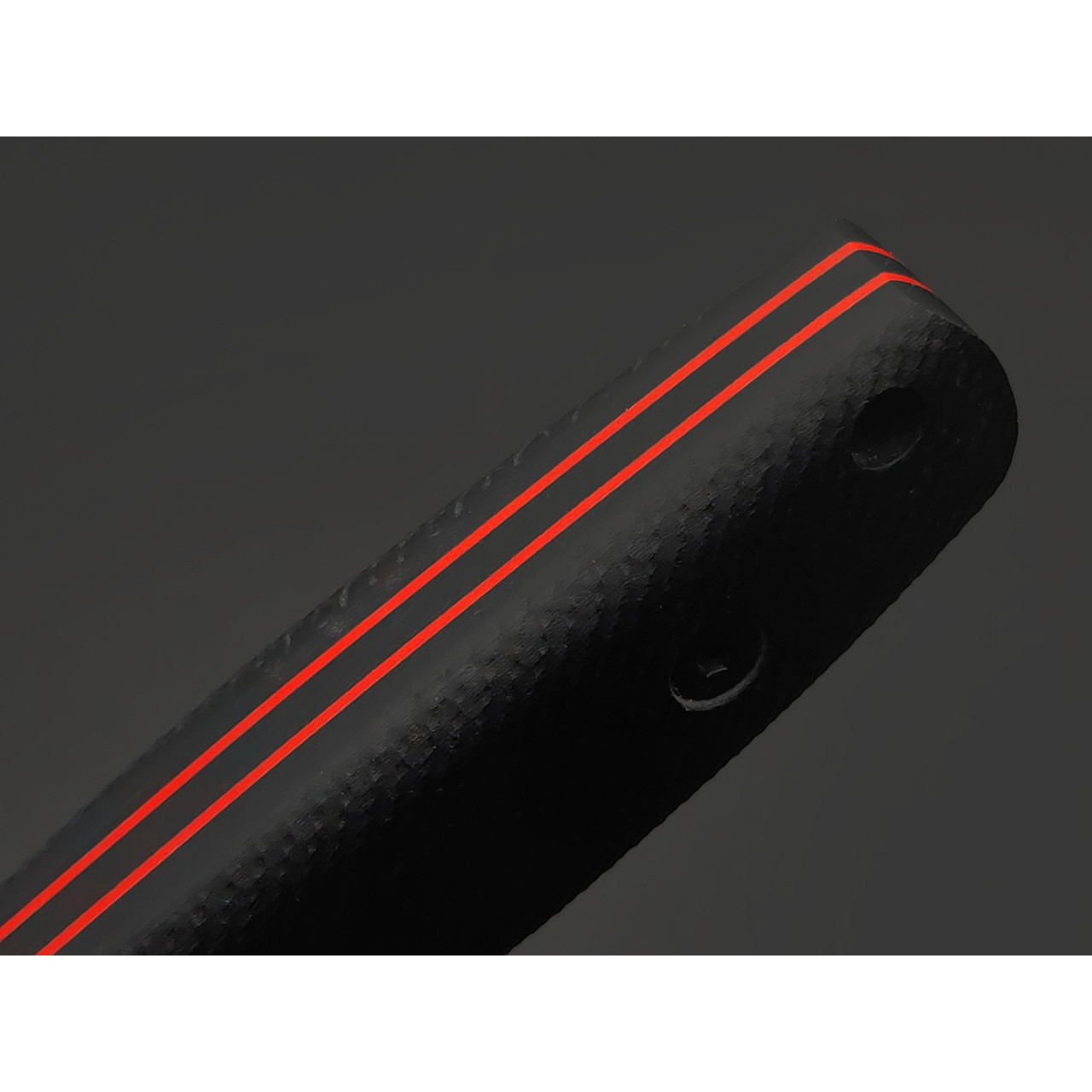 Град Горький нож Техно-Томми сталь VG-10 satin, спуски ромб, рукоять G10 black&red