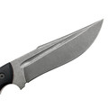 Град Горький нож Боуи сталь D2 блэквош, рукоять G10 black&red Град Горький нож Боуи сталь D2 блэквош, рукоять G10 black&red