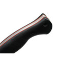 Град Горький нож Боуи сталь D2 блэквош, рукоять G10 black&red Град Горький нож Боуи сталь D2 блэквош, рукоять G10 black&red