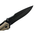 Mr.Blade нож HT-2 сталь D2 блэквош, рукоять G10 tan