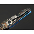 Knife Tech нож Barracuda Skull Custom Limited сталь M390, рукоять Titanium TC4