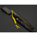 7 ножей нож Колибри сталь PGK satin, рукоять Carbon fiber, G10 black & yellow, ножны color