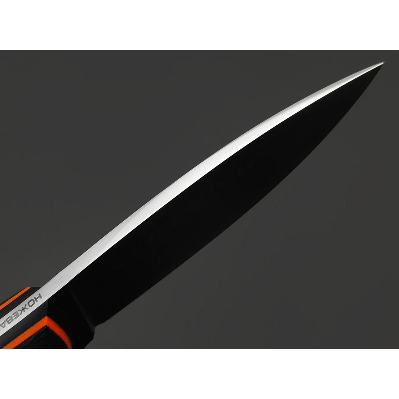 7 ножей нож Колибри сталь N690 satin, рукоять Carbon fiber, G10 black & orange