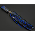 7 ножей нож Джек малый сталь PGK satin, рукоять Carbon fiber, G10 black & blue