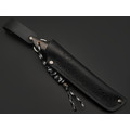 7 ножей нож Джек малый сталь N690 satin, рукоять Carbon fiber, G10 black