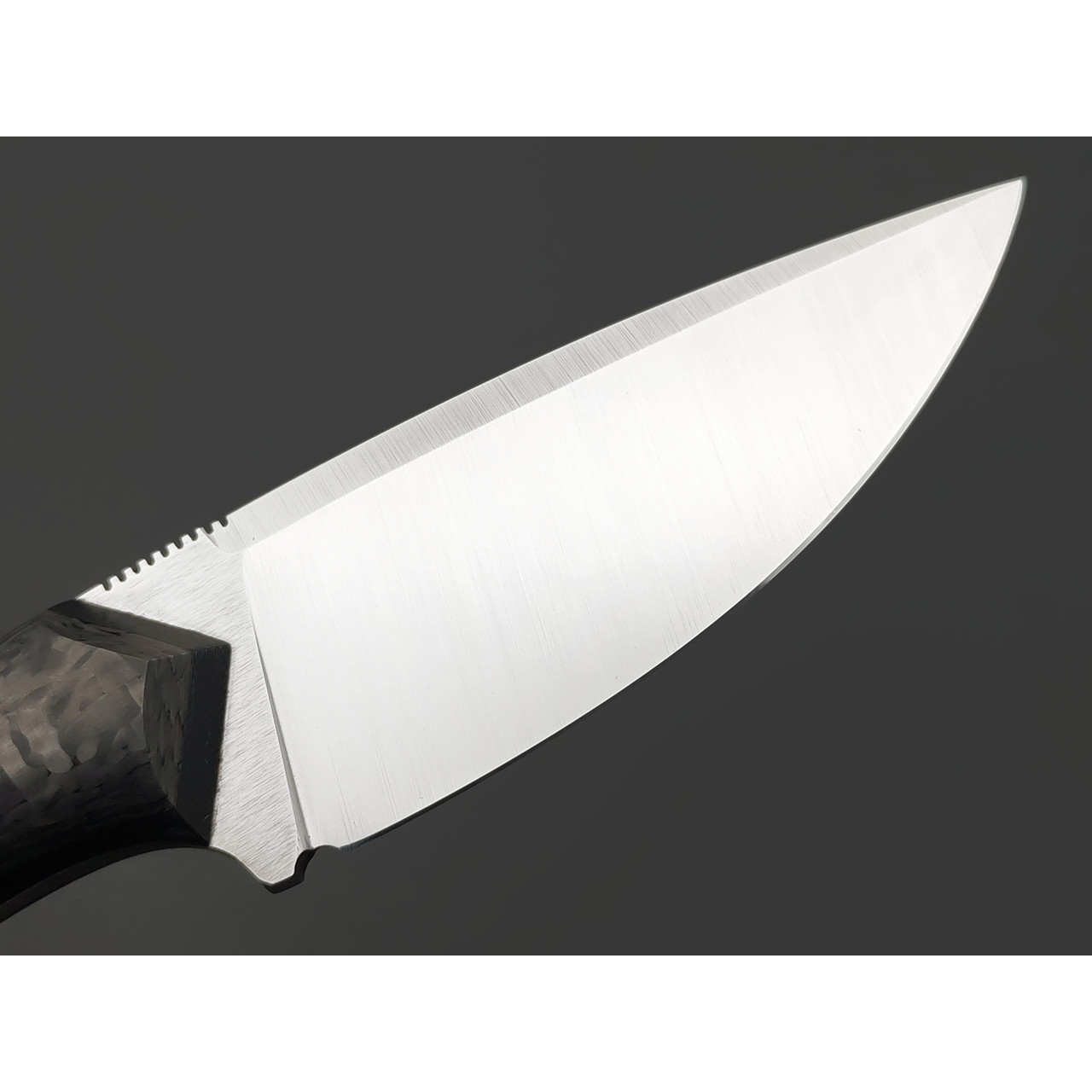 7 ножей нож Джек малый сталь N690 satin, рукоять Carbon fiber, G10 black