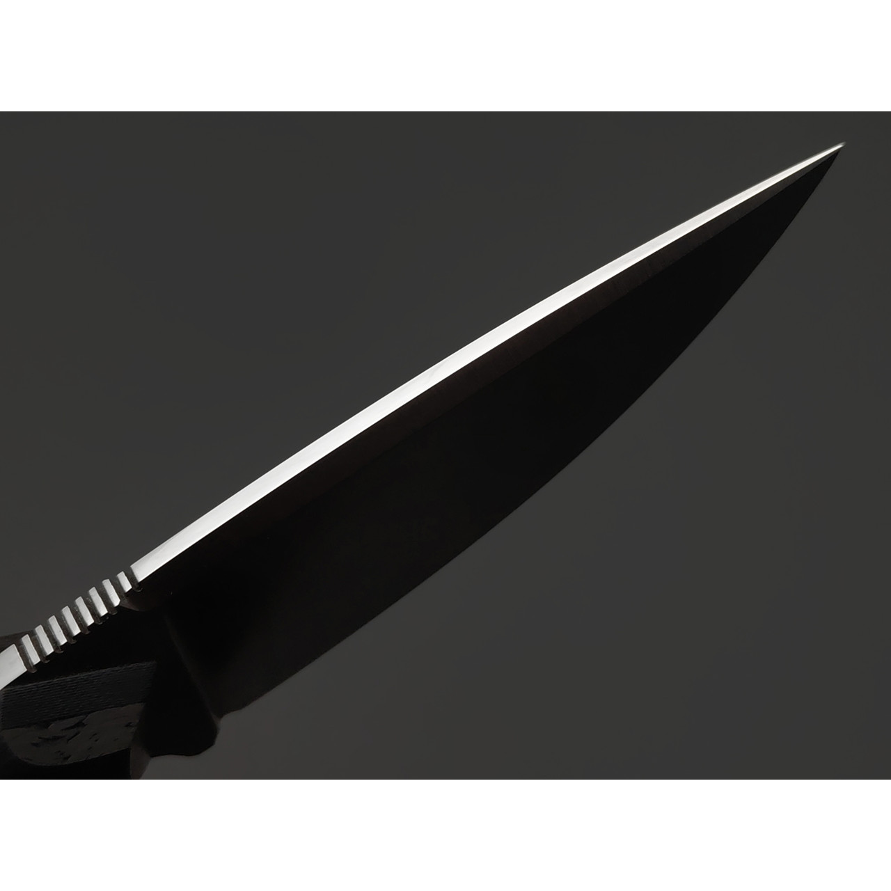 7 ножей нож Джек малый сталь N690 satin, рукоять Carbon fiber, G10 black