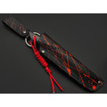 7 ножей нож Джек малый сталь PGK satin, рукоять Carbon fiber, G10 black & red