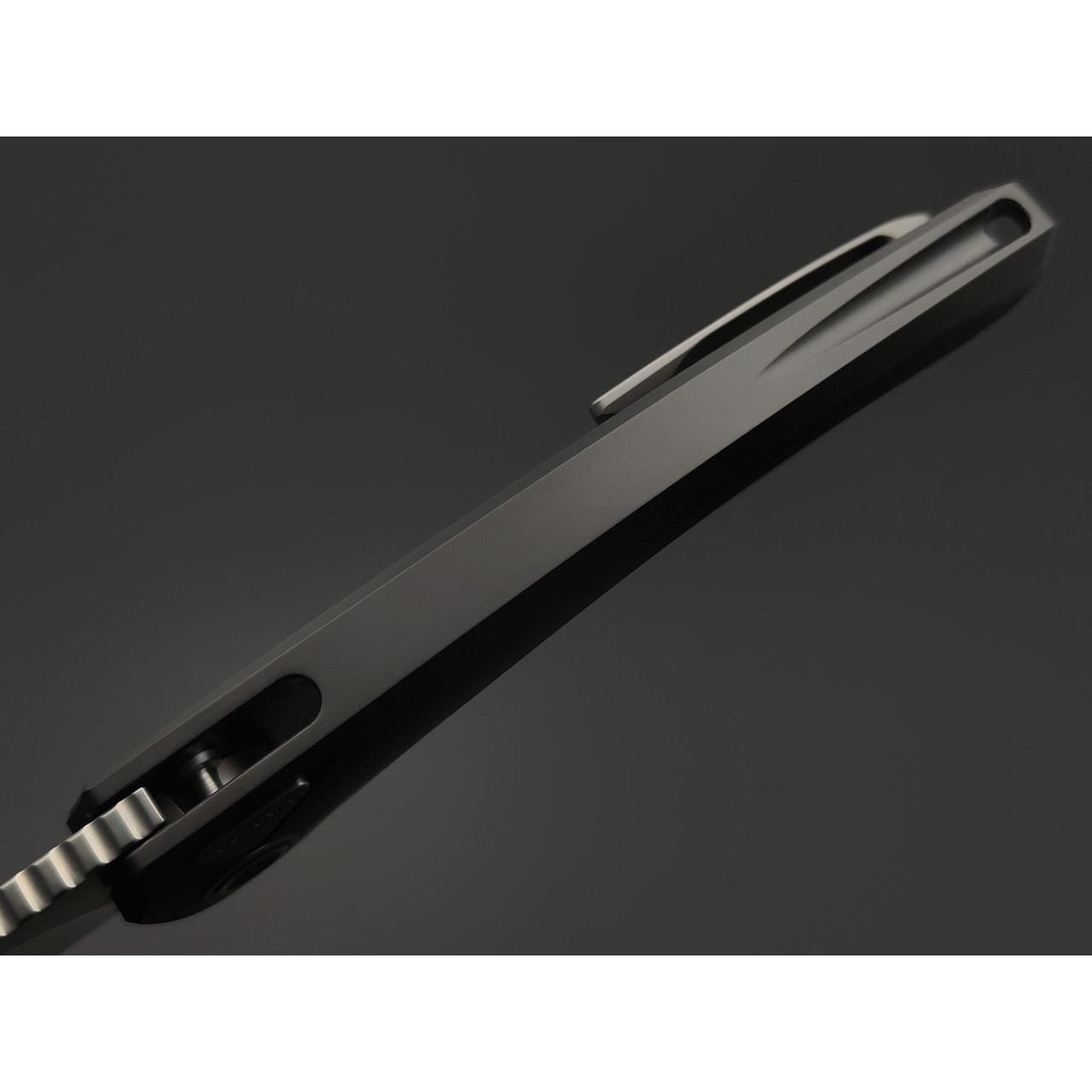 TuoTown складной нож Abel TAB-MS сталь TMAX BB, рукоять Titanium TC4 Black