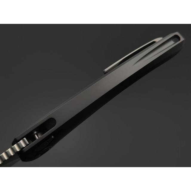 TuoTown складной нож Abel TAB-MS сталь TMAX BB, рукоять Titanium TC4 Black
