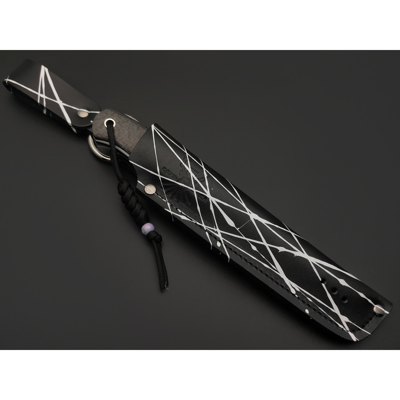 7 ножей нож Йети сталь PGK, рукоять Carbon fiber, G10 black & white