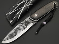 7 ножей нож Йети сталь PGK, рукоять Carbon fiber, G10 black & white