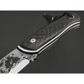 7 ножей нож Йети сталь PGK, рукоять Carbon fiber, G10 black & white 7 ножей нож Йети сталь PGK, рукоять Carbon fiber, G10 black & white