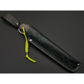 7 ножей нож Йети сталь PGK satin, рукоять Carbon fiber, G10 black & green